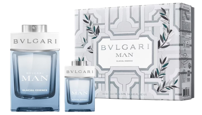 Zestaw męski Bvlgari Man Glacial Essence Woda perfumowana 100 ml + Miniaturka Woda perfumowana 15 ml (0783320422324)