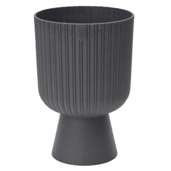 Горшок для цветов Form-Plastic Keli Мика Петит 1,7 л 14 см, Цвет Антрацит