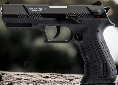 Стартовый шумовой пистолет Ekol Nig 211 Black