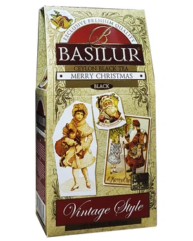Чай Basilur чорний цейлонський Щасливе Різдво 85 г (56409)