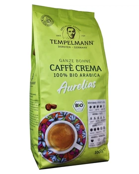 Кава Tempelmann Aurelias 100% біо арабіка зерно 1 кг (56838)