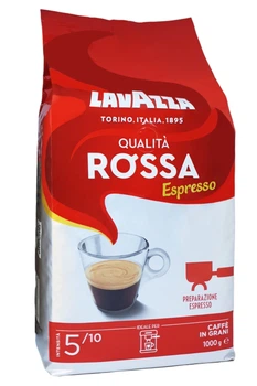 Кава Lavazza Qualita Rossa зерно внутрішній ринок 1 кг (51)