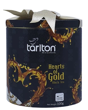 Чай чорний Tarlton Золоті серця 100 г (53241)