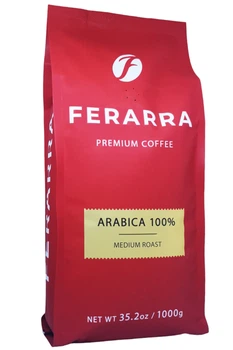 Кава Ferarra 100% arabica зерно 1 кг (226)