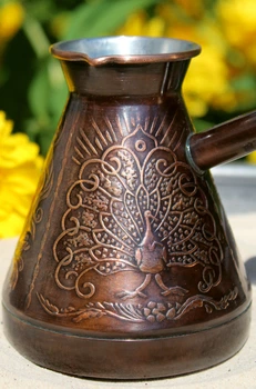 Турка мідна Great Coffee Пава 250 мл (1593)