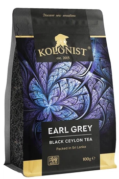 Чай Kolonist Earl Gray чорний 100 г (54766)