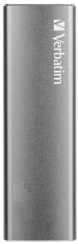 SSD диск Verbatim VX500 240GB USB-C 3.1 Gen 2 Grey