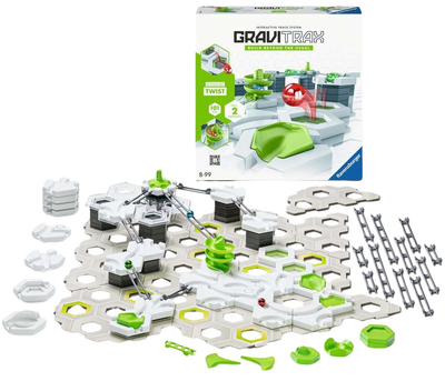 Конструктор Ravensburger Gravitrax Twist Starter Kit 95 деталей (4005556225767)