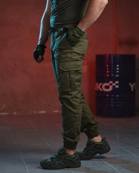 Армейские мужские штаны на резинке Bandit M олива (11469)