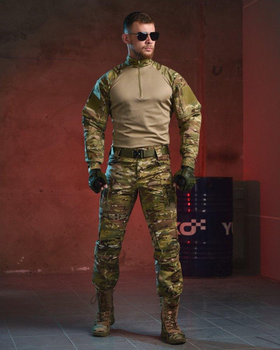 Тактический усиленный костюм Polygon штаны+убакс 3XL мультикам (86993)