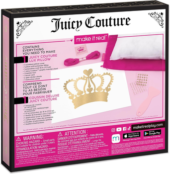 Набір для творчості  Make It Real Juicy Couture Luxe Pillow (0695929044640)