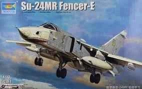 Збірна модель 1/72 Тактичний бомбардувальник Су-24МР Trumpeter 01672