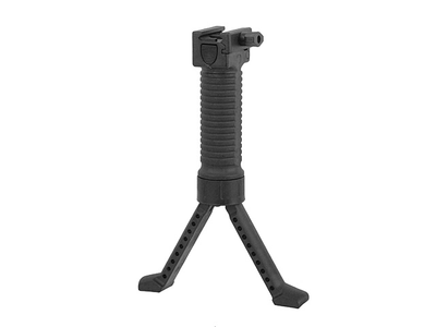 Руків'я перенесення вогню Big Dragon Vertical With Telescope Bipod Black