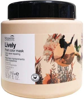 Маска после окрашивания волос Nouvelle Lively Post Color Mask 500 мл