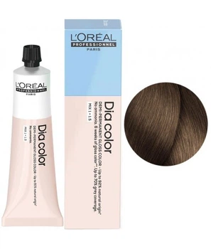 Безаміачний напівперманентний барвник L'Oreal Professionnel Dia Color 7.18 Блондин попелястий мокка 60 мл