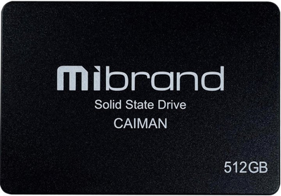 Накопичувач SSD 2.5" 512GB Mibrand Caiman Standard (MI2.5SSD/CA512GBST)