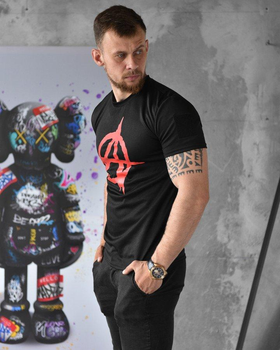 Футболка anarchy black ВТ1098 3XL