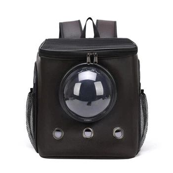 Рюкзак для переноски кошек и собак CosmoPet CP-04 с иллюминатором 36 х 29 х 25 см Коричневый