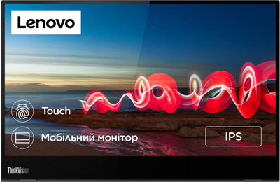 Монитор Lenovo ThinkVision M14T (62A3UAT1WL)