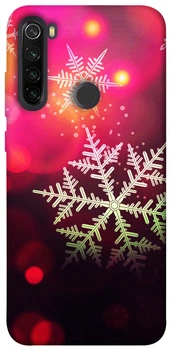 TPU чохол Demsky Снежинки для Xiaomi Redmi Note 8T