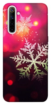 TPU чохол Demsky Снежинки для Realme 6