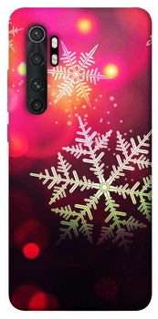 TPU чохол Demsky Снежинки для Xiaomi Mi Note 10 Lite
