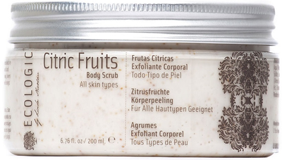 Scrub do ciała Ecologic Cosmetics Citric Fruits 200 ml (8424353100378)