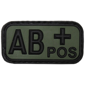 Нашивка група крові AB(IV) Rh+ Olive