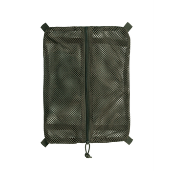Подсумок универсальный сетчастый Sturm Mil-Tec® Mesh Bag with Velcro S Olive