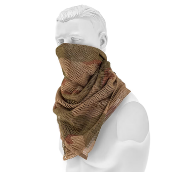 Сітка-шарф маскувальна Пустельний камуфляж