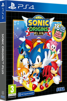 Гра Sonic Origins Plus для PS4 (Blu-ray диск) (5055277050314)