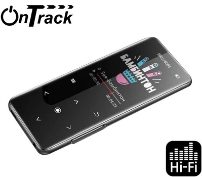 MP3 плеєр OnTrack A20 з підсилювачем звуку - 16 GB, Bluetooth 5.0, FM, зовнішній дінамик, електронна книга, диктофон