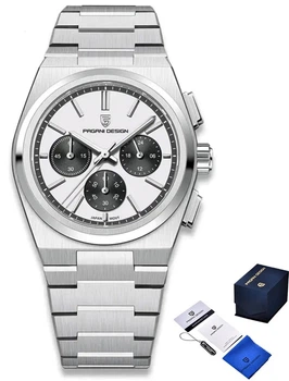 Мужские часы Pagani Design PD-1761 Silver-White