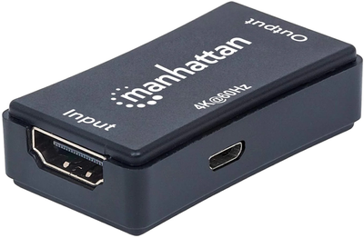 Підсилювач сигналу Manhattan 4K HDMI Repeater (766623207621)
