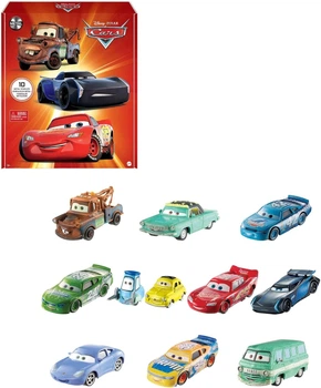 Набор из 10 машинок Тачки Маквин Disney Pixar Cars Set of 10 Mini