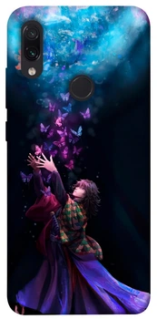 TPU чохол Demsky Anime evolution 7 Клинок, який знищує демонів (Demon Slayer: Kimetsu no Yaiba) для Xiaomi Redmi Note 7 / Note 7 Pro / Note 7s
