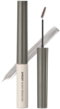 Туш для брів Peripera Speedy Skinny Browcara 01 Cool Gray 3 г (8809828419634)