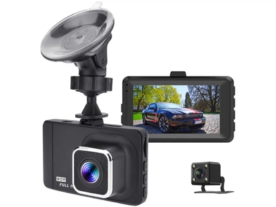 Відеореєстратор Carcam T418 Dual, камера заднього вигляду
