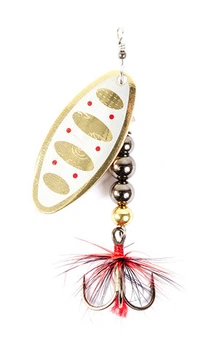 Блесна вертушка Lucky John SHELT BLADE Tungsten Body 04 20.0г / 002,LJSBT04-002