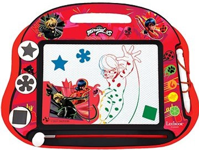 Магнитная доска для рисования Lexibook Miraculous Magnetic Drawing Board с аксессуарами (3380743077581)