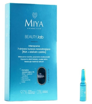 Zestaw Miya Beauty Lab kuracja do twarzy nawilżająca intensywna 1.5 ml 7 szt (5904804151270)