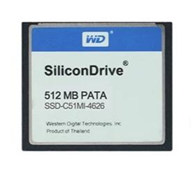 Карта памяти Compact Flash WD SiliconDrive 512 MB