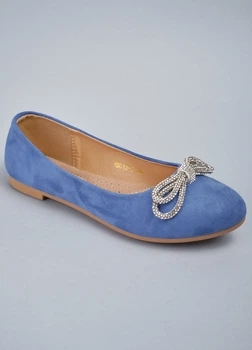 Балетки жіночі 343455 р.37 (22,5) Fashion Синій