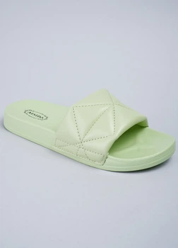 Шлепанцы женские 343539 р.41 (24,5) Fashion Зеленый