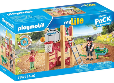 Zestaw do zabawy z figurkami Playmobil City Life Carpenter on Tour 58 elementow (4008789714756)
