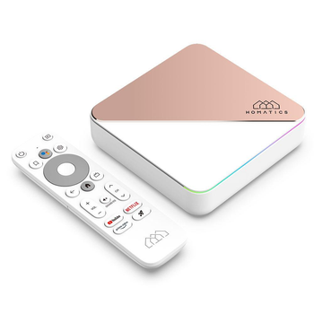 Смарт приставка Homatics Box R 4K Plus Android TV з сертифікацією Google і Netflix