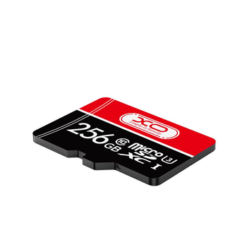 Карта Памяти XO MicroSDXC 256gb 10 Class & Adapter Цвет Черно-Красный