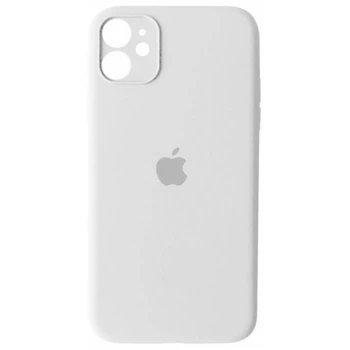 Чохол накладка xCase для iPhone 12 Mini Silicone Case Full Camera White