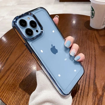 Чохол iPhone 13 Pro Max Shining protection LKe sierra blue
