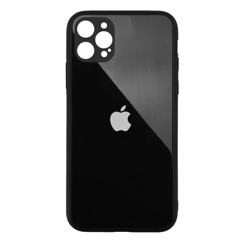 Чохол для iPhone 12 Pro Max Glass Pastel Full Camera Black
